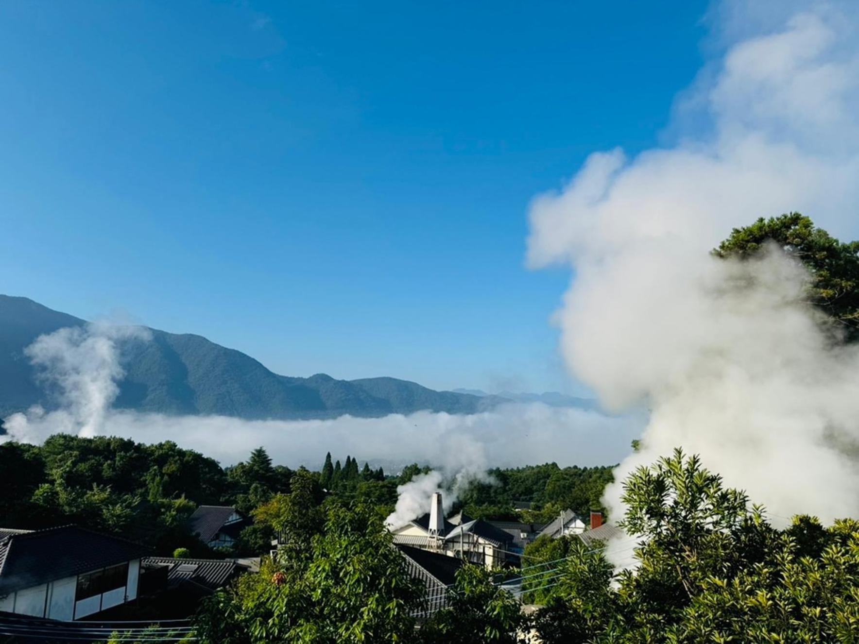 Hotel ゆけむり山荘 Jufu Exteriér fotografie